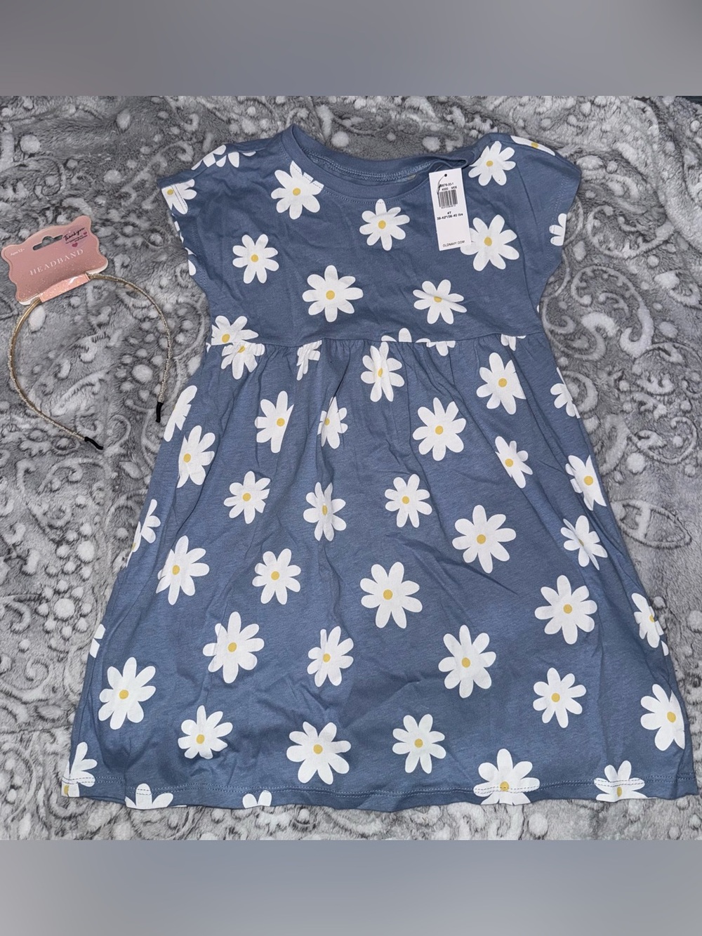 🌼 Old Navy Girls Daisy Dress – Size 4T – NWT